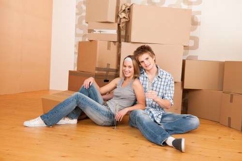Reliable man and van service for office transport in Kennington