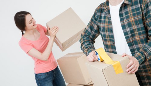 Free quotation process for a local removals service