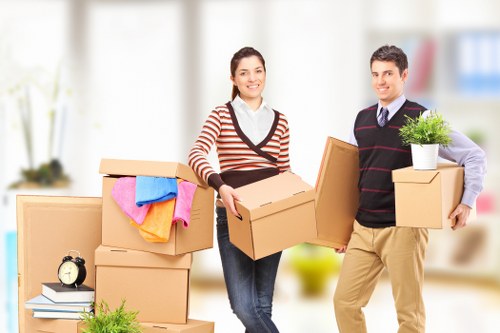 House removalists in Kennington handling fragile items with care