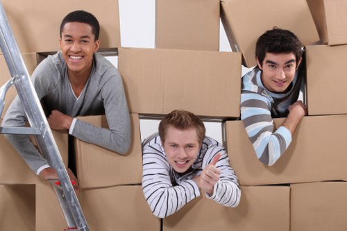 Professional packing and transport for office equipment in Kennington