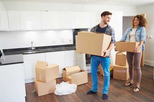 Bank transfer and payment confirmation for Kennington removals