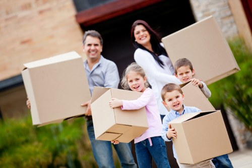 Experienced removal service team managing furniture relocation in Kennington