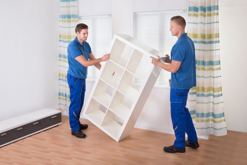 Careful packing and labeling for a stress-free move in Kennington